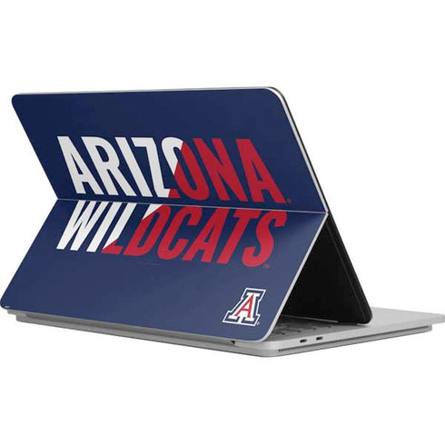 University of Arizona Wildcats Logo Split Blue Surface Laptop Studio Skin